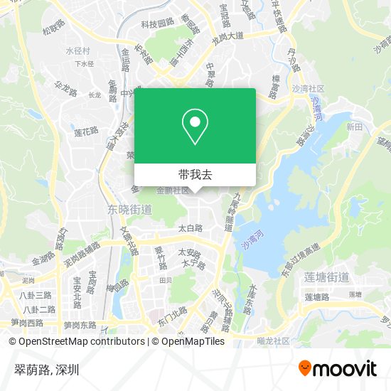 翠荫路地图
