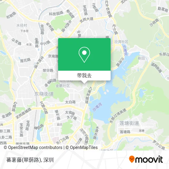 蕃薯藤(翠荫路)地图