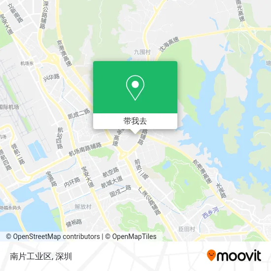 南片工业区地图