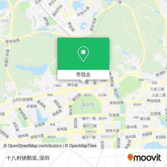 十八村烧鹅皇地图