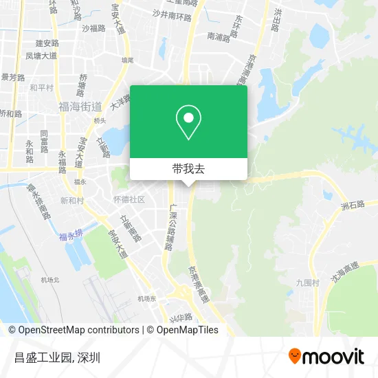 昌盛工业园地图