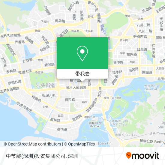 中节能(深圳)投资集团公司地图