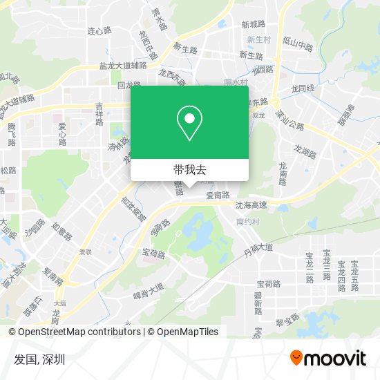 发国地图