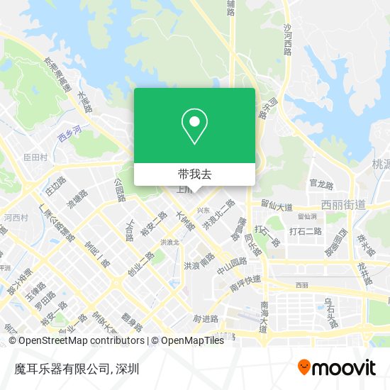 魔耳乐器有限公司地图