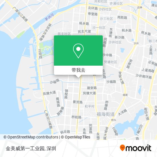 金美威第一工业园地图