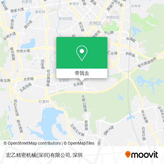 宏乙精密机械(深圳)有限公司地图