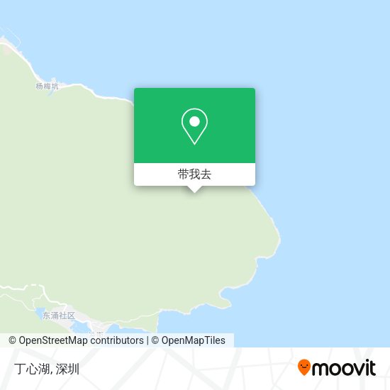 丁心湖地图