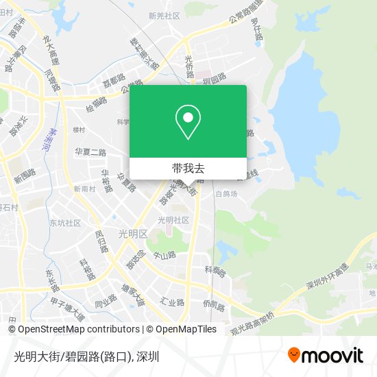光明大街/碧园路(路口)地图