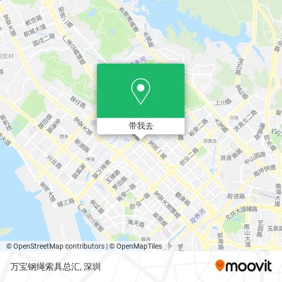 万宝钢绳索具总汇地图