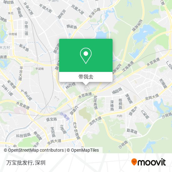 万宝批发行地图