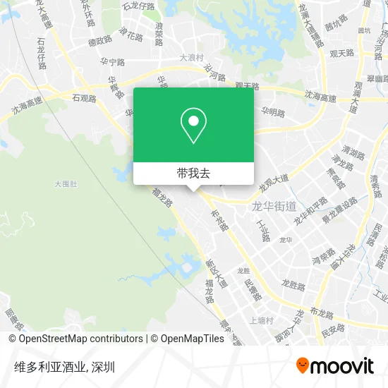维多利亚酒业地图