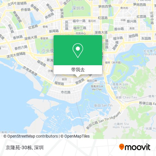 京隆苑-30栋地图