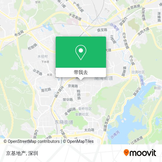 京基地产地图