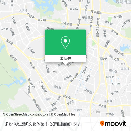 多粉·彩生活E文化体验中心(南国丽园)地图