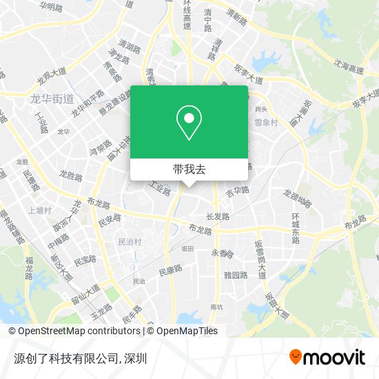 源创了科技有限公司地图