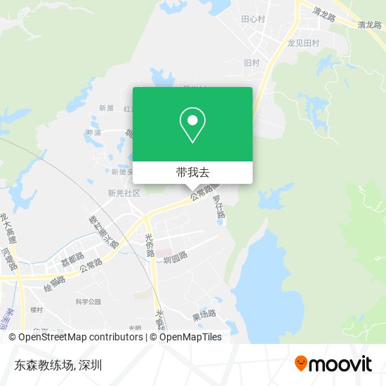 东森教练场地图