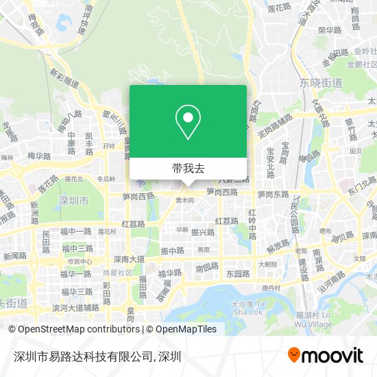 深圳市易路达科技有限公司地图