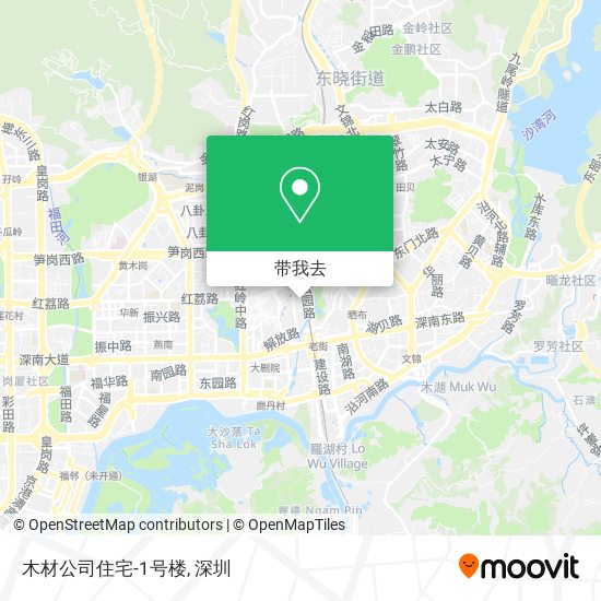 木材公司住宅-1号楼地图