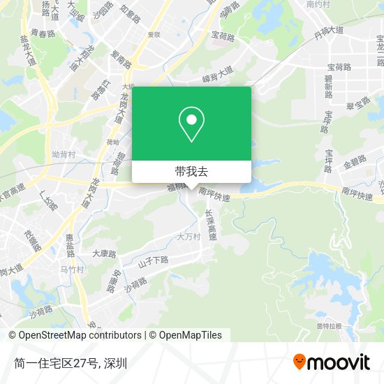 简一住宅区27号地图