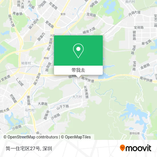 简一住宅区27号地图