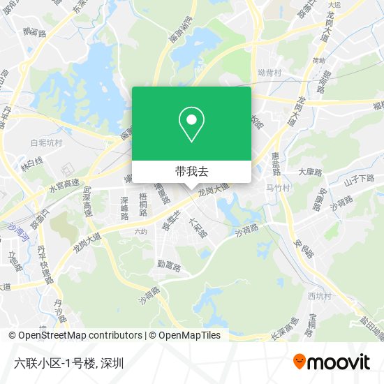 六联小区-1号楼地图
