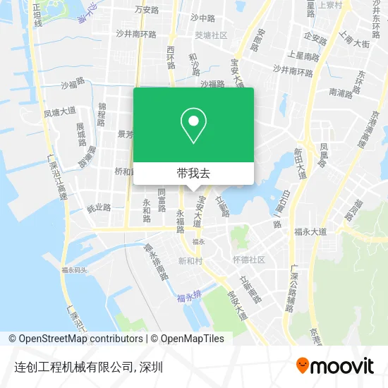 连创工程机械有限公司地图