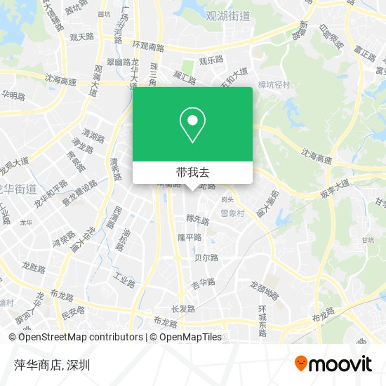 萍华商店地图