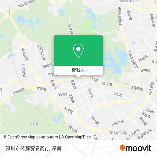 深圳市萍辉贸易商行地图