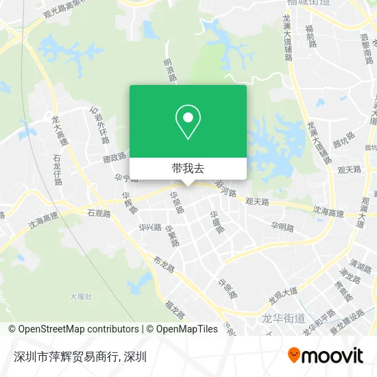 深圳市萍辉贸易商行地图