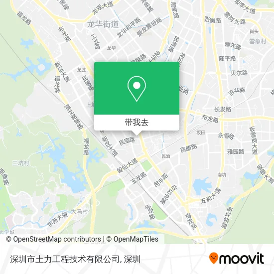 深圳市土力工程技术有限公司地图