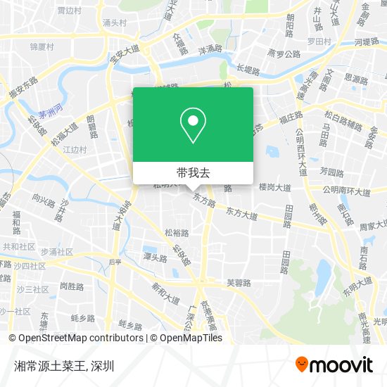 湘常源土菜王地图
