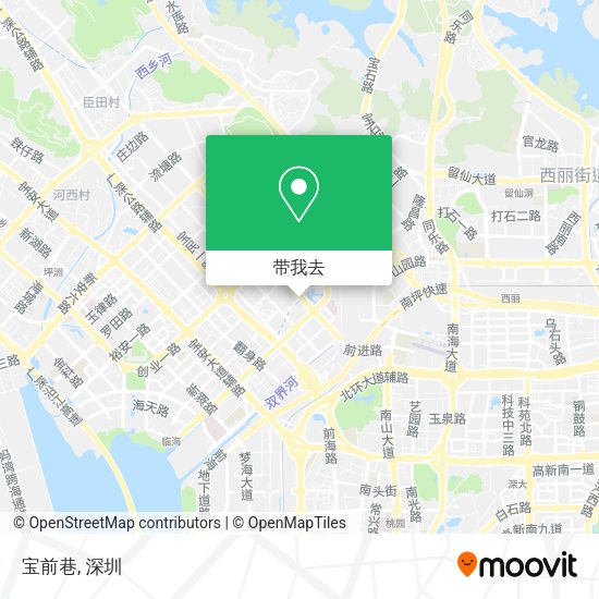 宝前巷地图