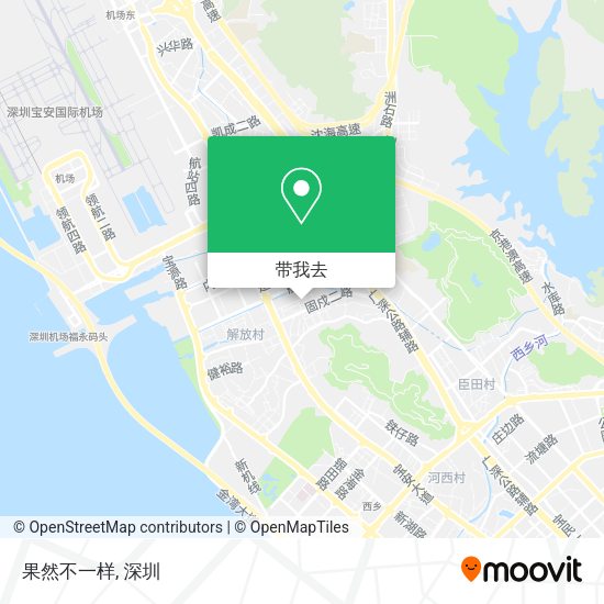 果然不一样地图