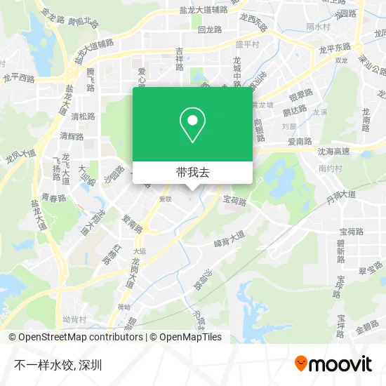 不一样水饺地图
