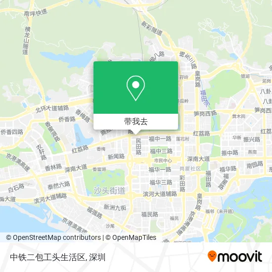 中铁二包工头生活区地图