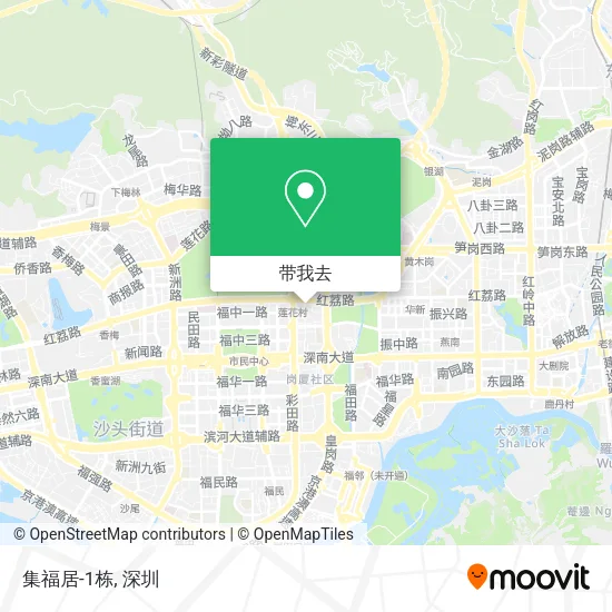 集福居-1栋地图