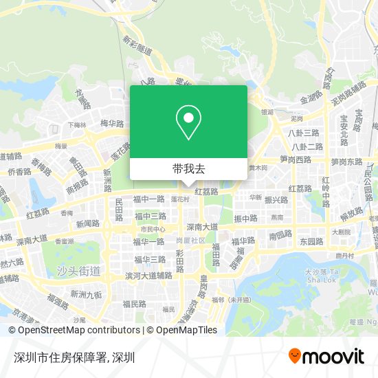 深圳市住房保障署地图