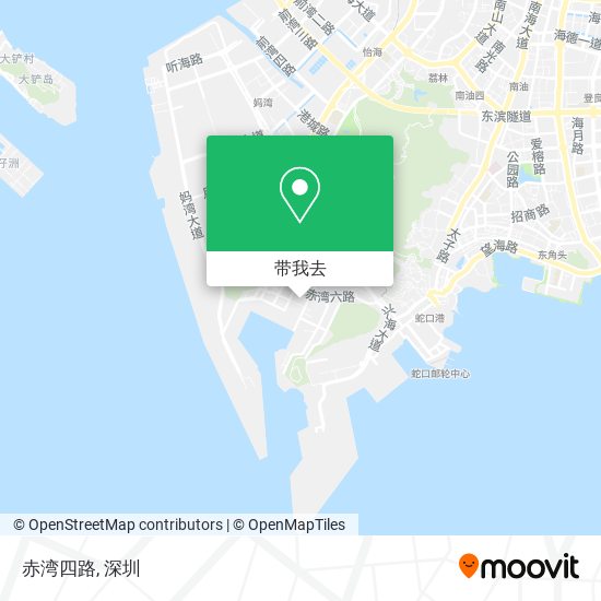 赤湾四路地图