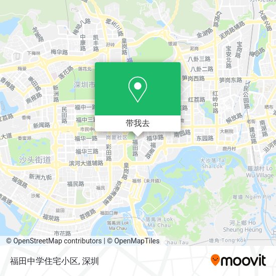 福田中学住宅小区地图