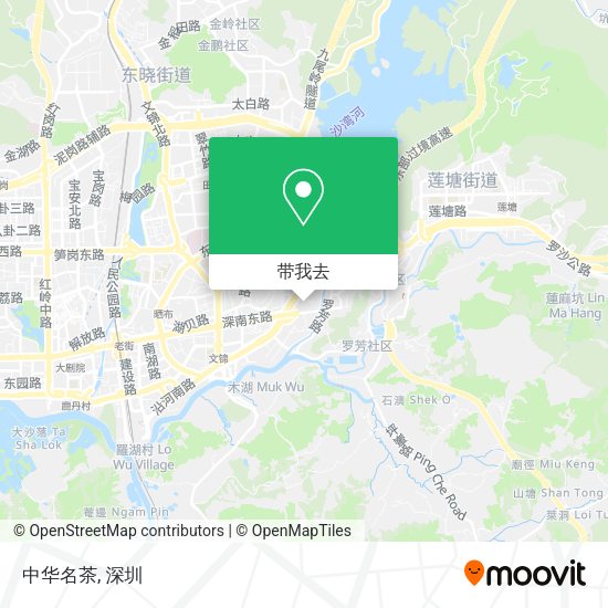 中华名茶地图