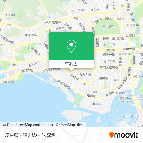 易建联篮球训练中心地图