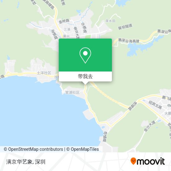 满京华艺象地图