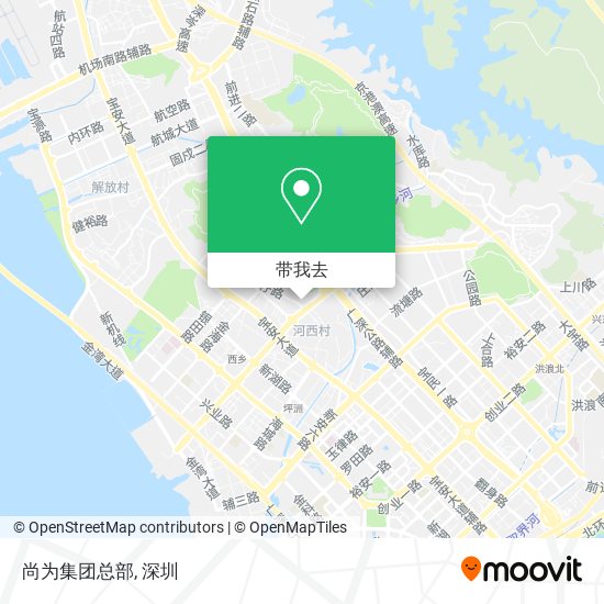 尚为集团总部地图