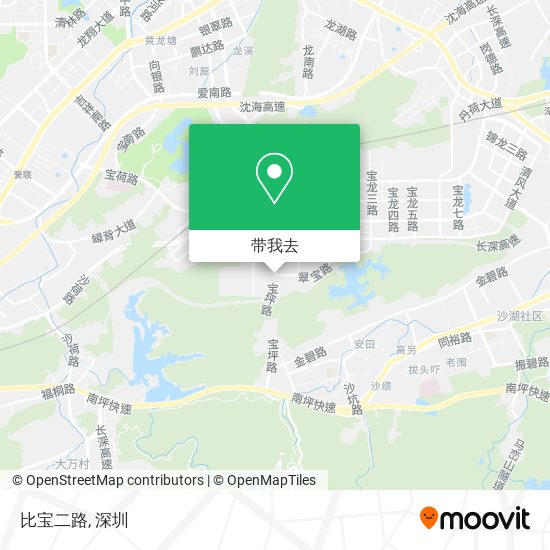 比宝二路地图