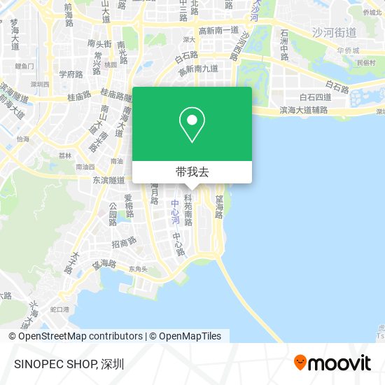 SINOPEC SHOP地图