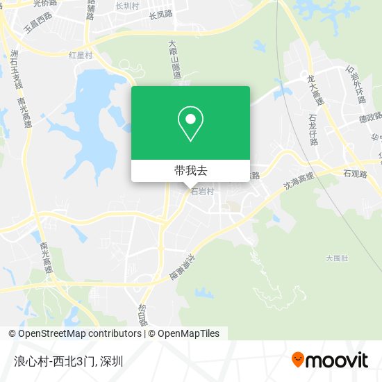 浪心村-西北3门地图