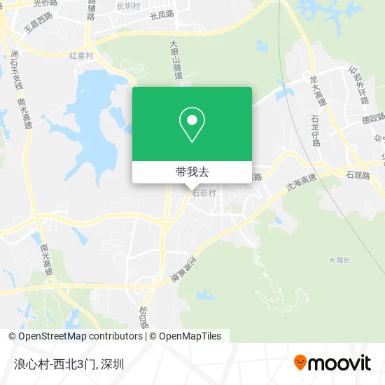浪心村-西北3门地图