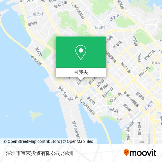 深圳市宝宏投资有限公司地图