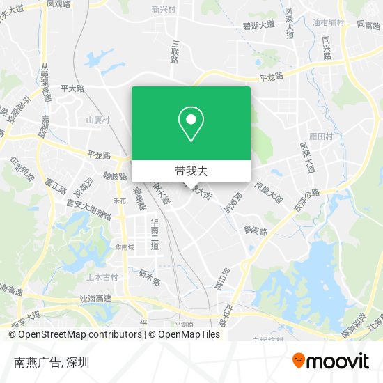 南燕广告地图