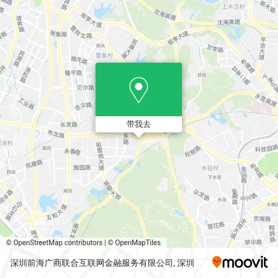 深圳前海广商联合互联网金融服务有限公司地图